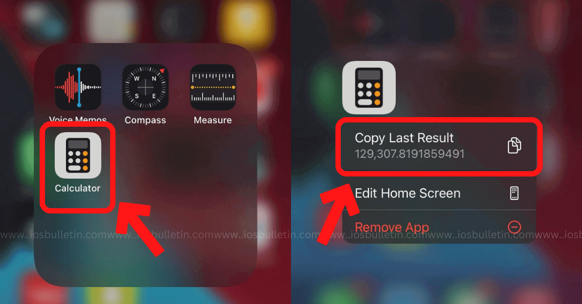 How to check calculator history on iPhone