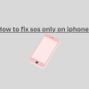 How to fix sos only on iphone?